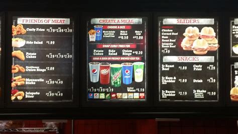 Arby's Menu Prices