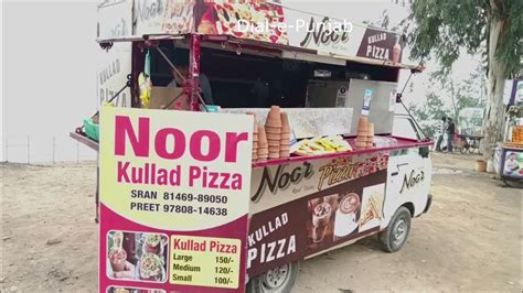 Viral Couple Kulhad Pizza | Kulad Pizza Couple Punjab | Street Food - YouTube