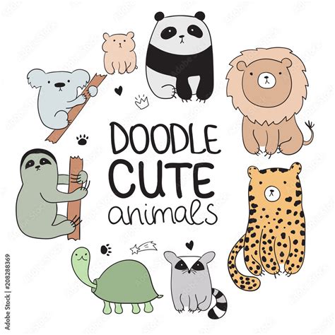 Cute Doodle Creatures