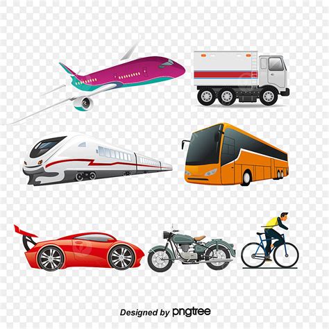 Mode PNG Transparent, Various Modes Of Transport Vector, Aircraft ...