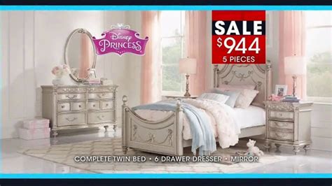 Rooms to Go January Clearance Sale TV Commercial, 'Disney Princess Bedroom Set' - iSpot.tv