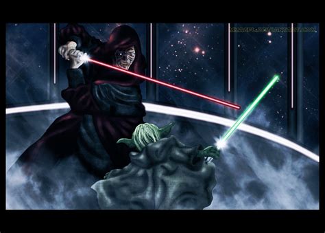 Yoda vs sidious, Star wars jedi, Star wars yoda