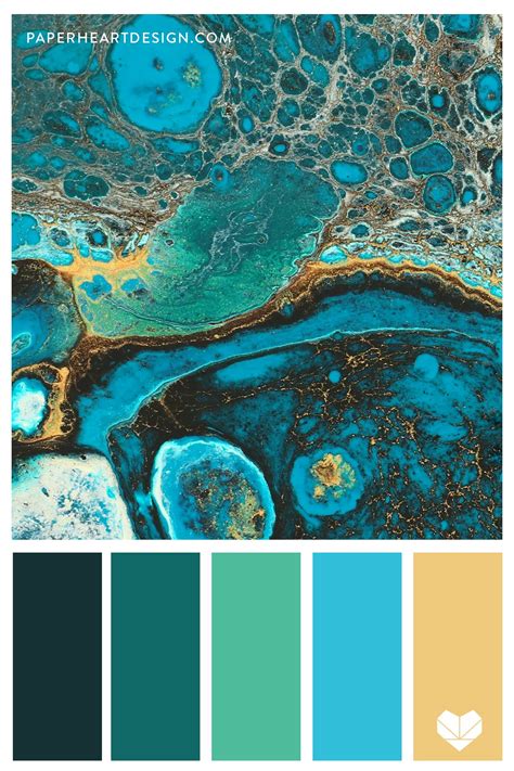 Turquoise Green and Gold Color Palette | Green colour palette, Turquoise color palette, Color ...