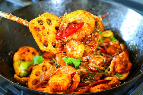 CiCiLi.tv - Spicy Dried Pot (Ma La Xiang Guo) Recipe