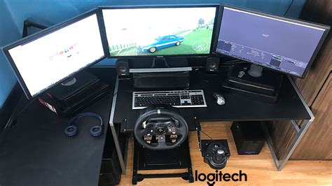 My Gaming setup with Logitech Steering wheel g920 : r/LogitechG