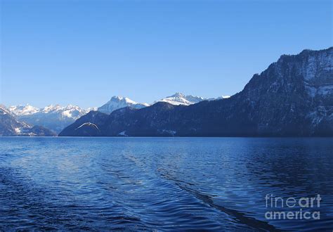 Lake Lucerne Winter Photograph by Rowan Russell - Fine Art America