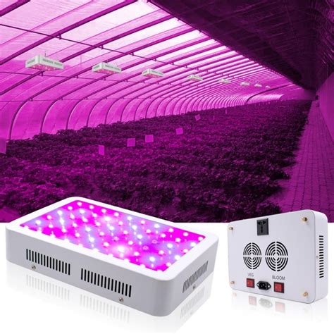 Marswell 4-Pack Led Grow Lights Kit 1200w Double Chips Full Specturm 5 ...