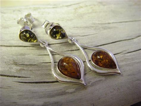 Amber Earrings - Etsy