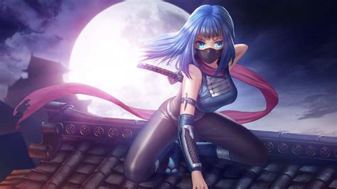 Anime Ninja Girl Wallpapers - Wallpaper Cave - DaftSex HD