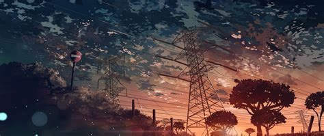 🔥 Free Download Anime Scenery Sunset 4k Wallpaper by @ralexander22 ...