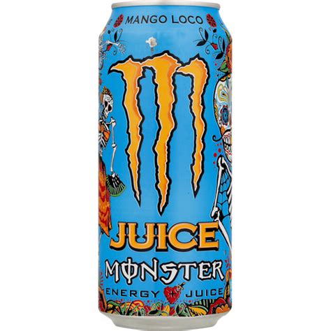 Monster Energy Mango Loco (16 fl oz) - Instacart