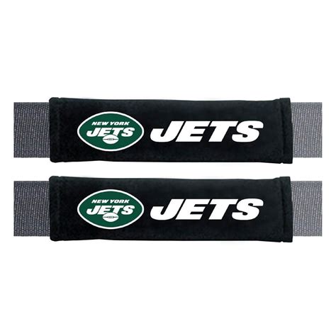 FANMATS New York Jets Embroidered Seatbelt Pad (2-Pieces) 32057 - The Home Depot