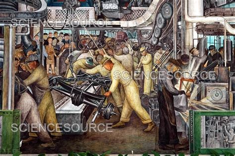 ""Detroit Industry"" Mural, by Diego R | Stock Image - Science Source ...