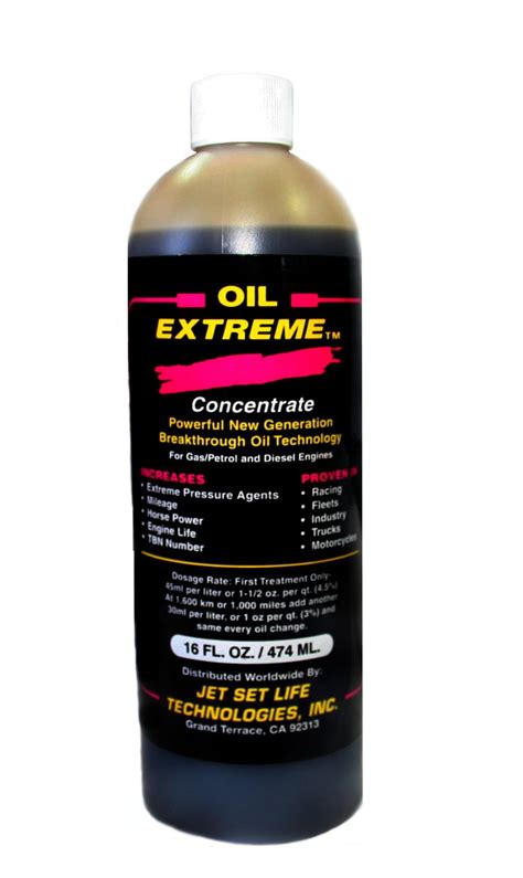 Oil Extreme Concentrated Motor Oil Additive www.oilextreme.com | Oil additives, Oil change, Oils