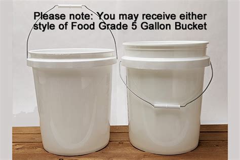 Food Grade 5 Gallon Buckets - 5 Gallon Food Grade Bucket | Bucket Outlet
