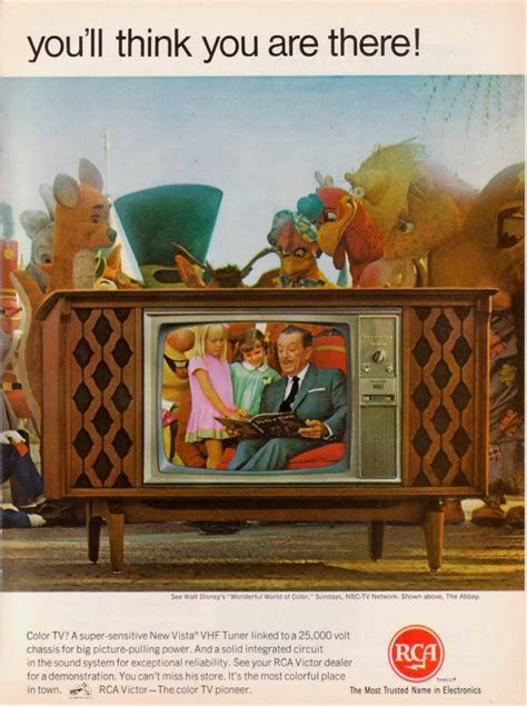 Vintage Color Television Ads ~ vintage everyday