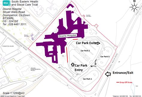 Parking at the Downe Hospital - South Eastern Health & Social Care Trust