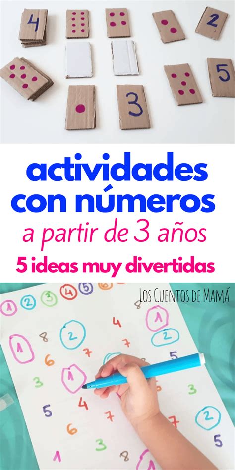 Actividades con números sencillas y divertidas