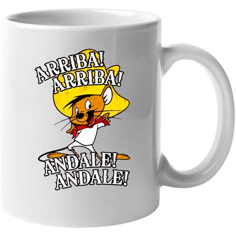 Speedy Gonzales Arriba Arriba Andale Retro Cartoon Mug