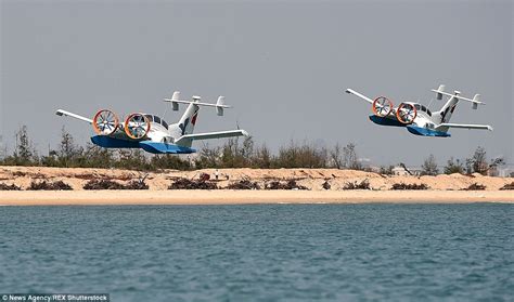 Chinese CYG-11 craft that can fly or 'float' on a cushion of air above ...