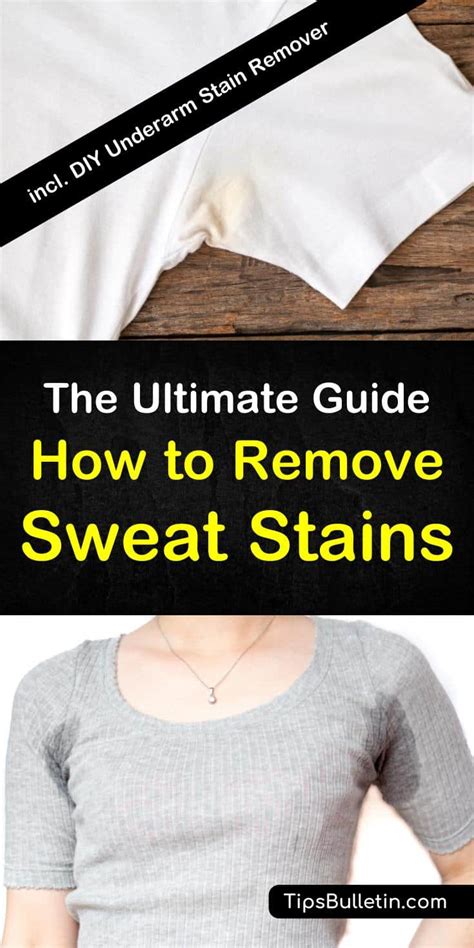 5+ Simple But Powerful Ways to Remove Sweat Stains