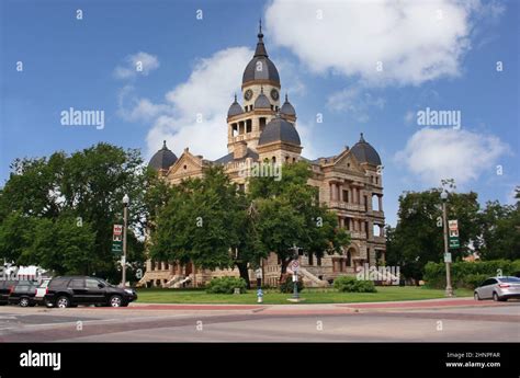 Denton County Courthouse in downtown Denton, TX Stock Photo - Alamy