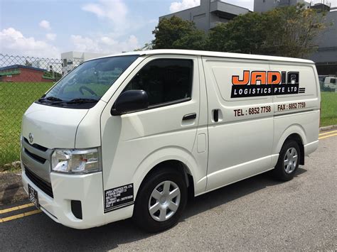 Toyota Hiace Panel Van - Book Now | Jadia Logistics – Logistical ...