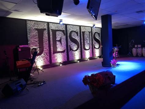 In String | Church Stage Design Ideas | Church stage design, Church interior design, Church stage