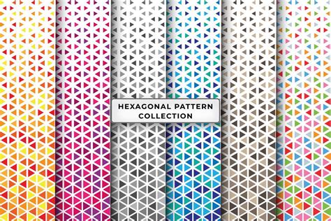 Hexagonal Pattern Shapes Background Graphic by muzaffarsadi · Creative ...