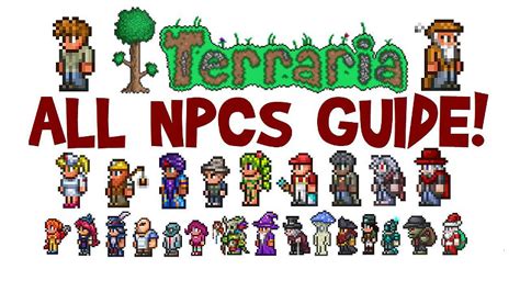 Terraria: How many NPC's - List and Move-In Requirements | GamesCrack.org