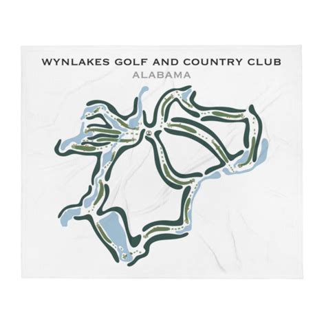 Buy the best printed golf course Wynlakes Golf and Country Club, Alabama - Golf Course Prints