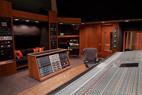 Henson Recording Studios | Studio A Control Room Gallery