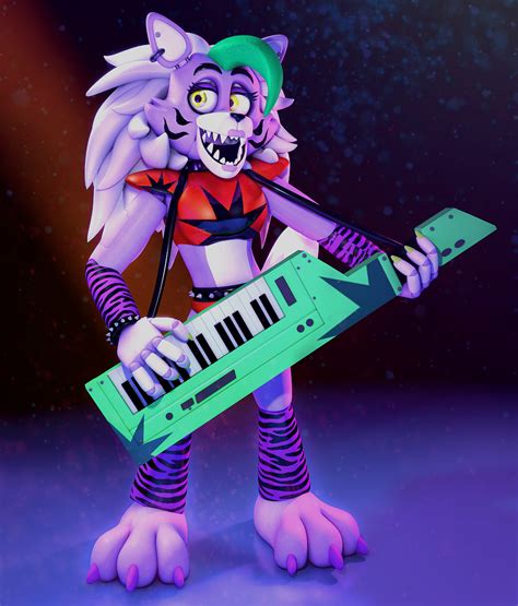 Roxanne Wolf Render : r/fivenightsatfreddys