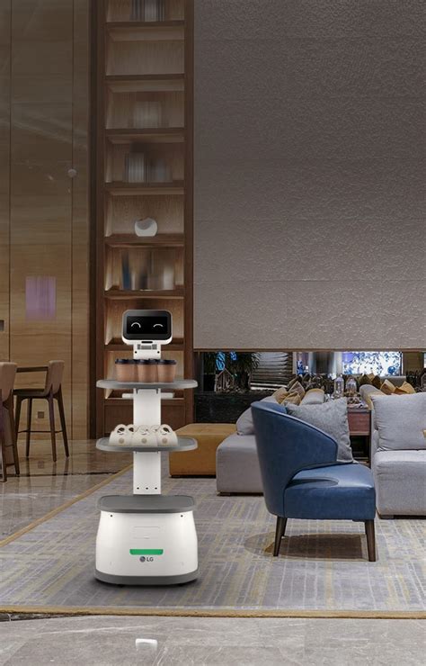 LG LDLIM21 CLOi ServeBot | Smart Robot Solutions | LG US Business