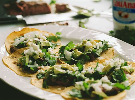 Skirt Steak Tacos Recipe - LouAna Coconut Oil