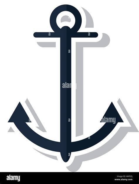 Isolated marine anchor design Stock Vector Image & Art - Alamy