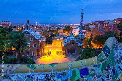 Park Guell Stock Photo | Adobe Stock