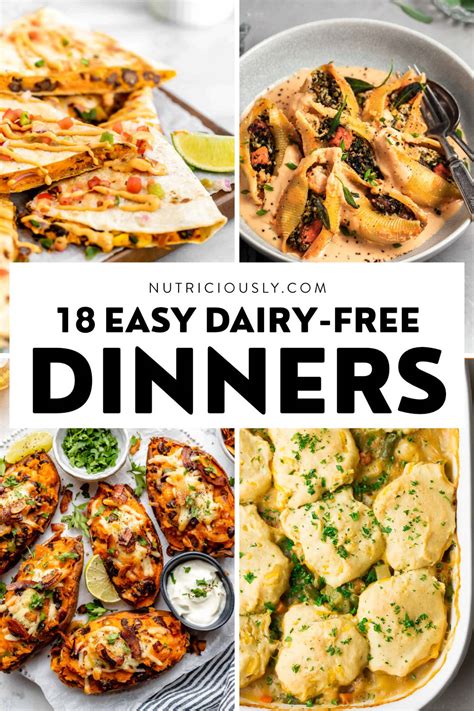 20 Delicious Dairy-Free Dinner Ideas – Nutriciously