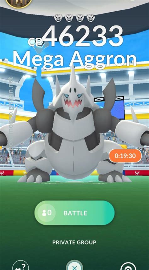 Mega Aggron Raid Boss - Pokemon Go