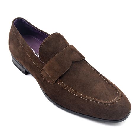 Shop Brown Suede Loafer for Men | Gucinari