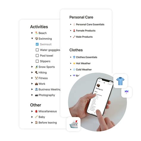 Ultimate Travel Planner and Packing List for Notion