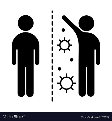 Covid 19 coronavirus social distancing no crowd Vector Image