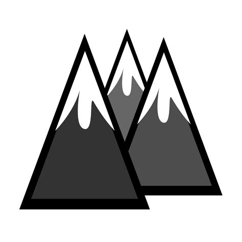 Clipart mountains outline, Picture #601036 clipart mountains outline