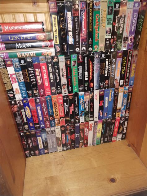 VHS tapes for sale. FREE SHIPPING. If you buy 5 tapes I'll throw a ...