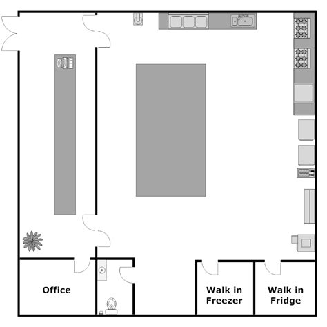 Small Bakery Floor Plan Layout - floorplans.click