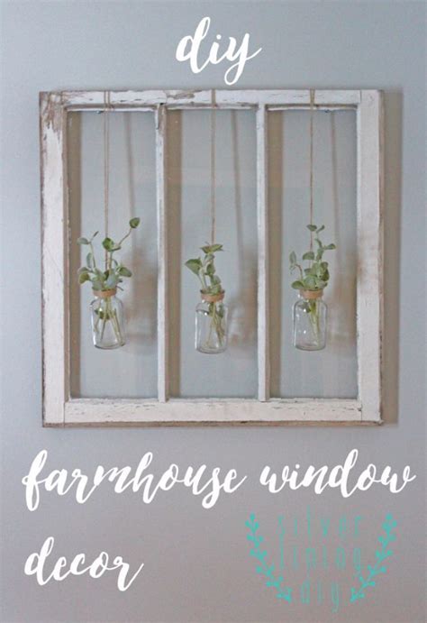 30 DIY Farmhouse Decor Ideas For Your Bedroom | Window decor diy ...