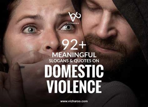 92+ Best Domestic Violence Awareness Slogans & Quotes – Vicharoo