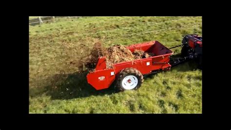 Millcreek 57 Ground Driven Manure Spreader.wmv - YouTube