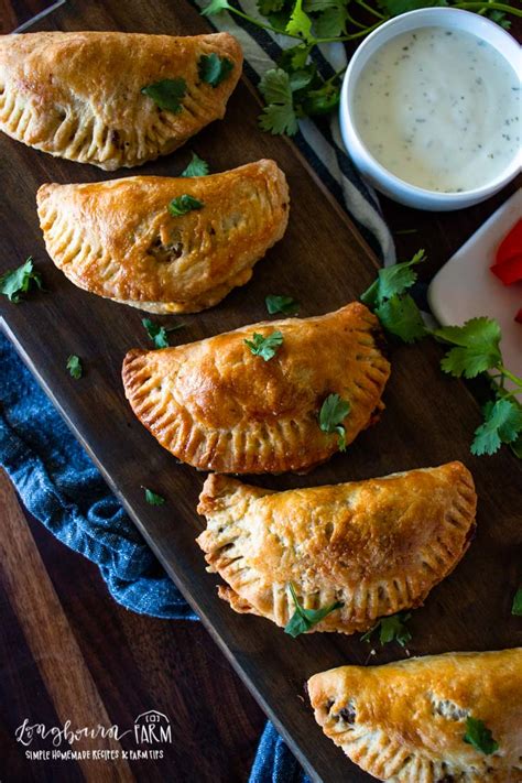 Savory Beef Hand Pies • Longbourn Farm