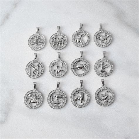 Classic Zodiac Necklace In Silver – velvet accessoriess